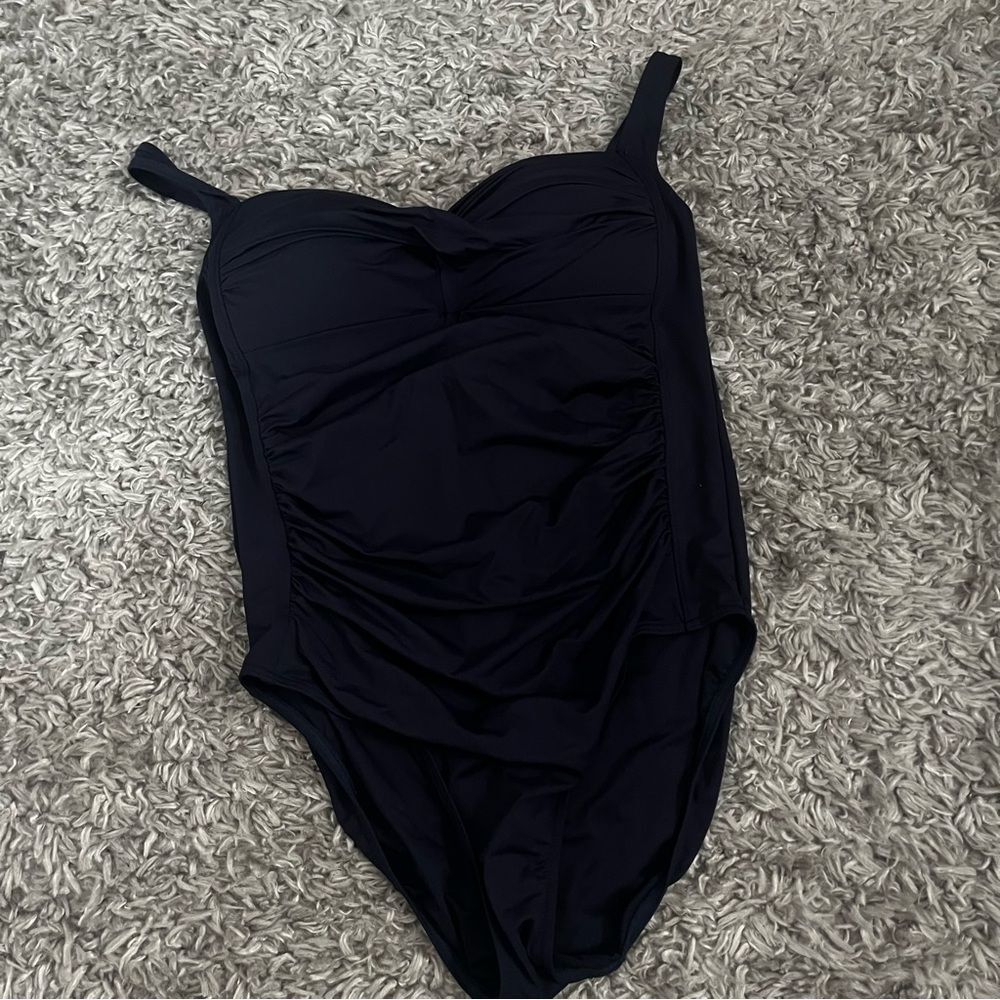 Nip tuck swim one piece bathing suit size 12